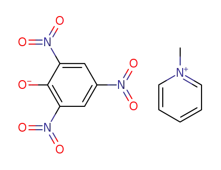 Molecular Structure of 2572-12-5 (N-methyl pyridinium picrate)
