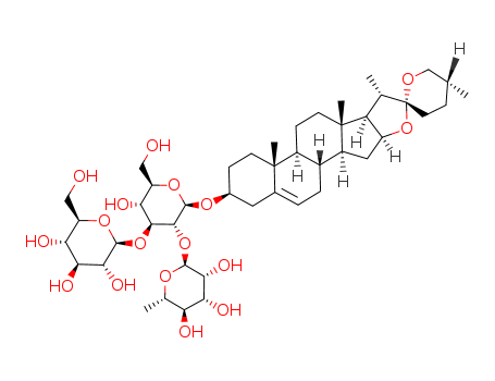 b-D-Glucopyranoside, (3b,25R)-spirost-5-en-3-ylO-6-deoxy-a-L-mannopyranosyl-(1&reg;2)-O-[b-D-glucopyranosyl-(1&reg;3)]-