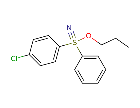 S-p-chlorophenyl-S-phenyl-S-propoxythiazyne