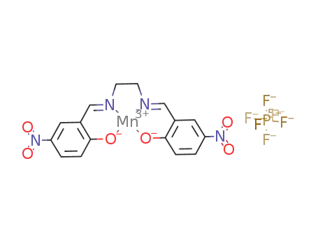 5,5'-dinitro-N,N'-ethylenebis(salicylideneaminato) manganese(III)(hexafluorophosphate)