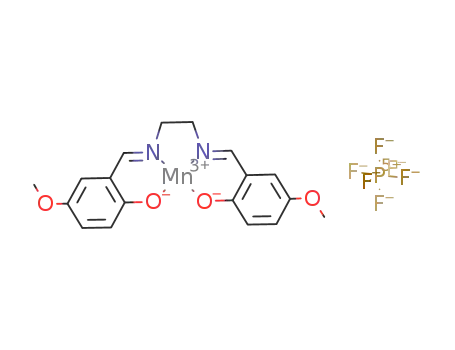 5,5'-dimethoxy-N,N'-ethylenebis(salicylideneaminato) manganese(III)(hexafluorophosphate)