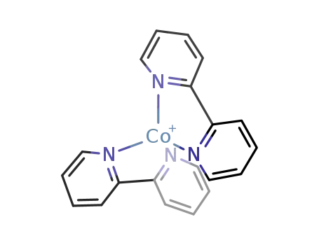 Molecular Structure of 23852-07-5 ({Co dpy2}<sup>(1+)</sup>)