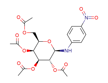 tetra-<i>O</i>-acetyl-<i>N</i>-(4-nitro-phenyl)-β-D-galactopyranosylamine
