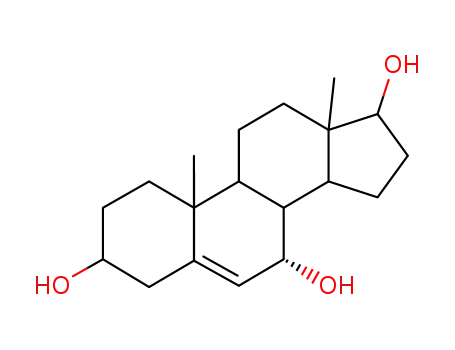 Molecular Structure of 2226-66-6 (ANDROST-5-ENE-3BETA,7,17BETA-TRIOL)