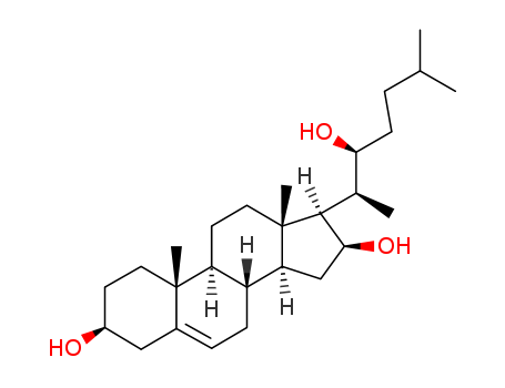 Cholest-5-ene-3,16,22-triol,(3b,22R)- (9CI)
