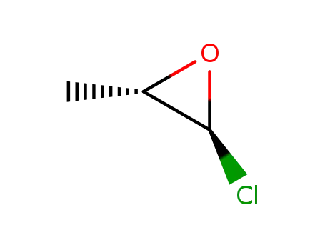 Molecular Structure of 21947-76-2 ((2R,3R)-2-chloro-3-methyloxirane)