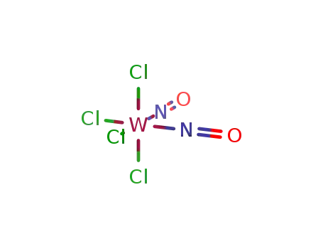 Molecular Structure of 92473-06-8 (W(NO)2Cl<sub>4</sub>)