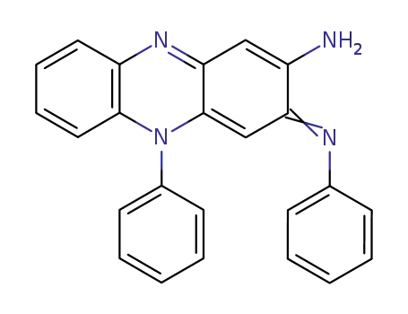 2-Phenazinamine, 3,5-dihydro-5-phenyl-3-(phenylimino)-