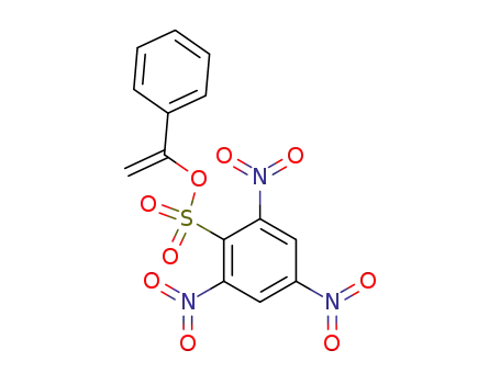 2,4,6-Trinitro-benzenesulfonic acid 1-phenyl-vinyl ester