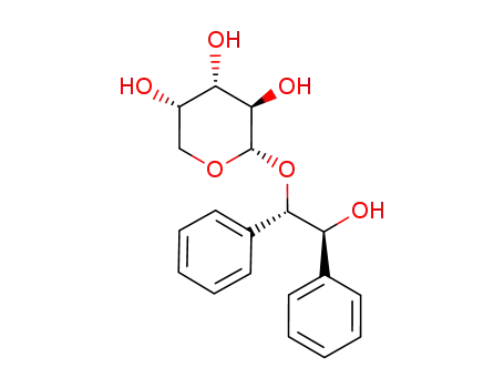 (2S,3R,4S,5S)-2-((1S,2S)-2-Hydroxy-1,2-diphenyl-ethoxy)-tetrahydro-pyran-3,4,5-triol