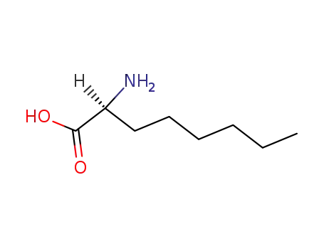 Molecular Structure of 116783-26-7 (S-2-Aminoctanoic acid)