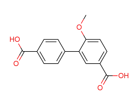 6-methoxy-biphenyl-3,4'-dicarboxylic acid