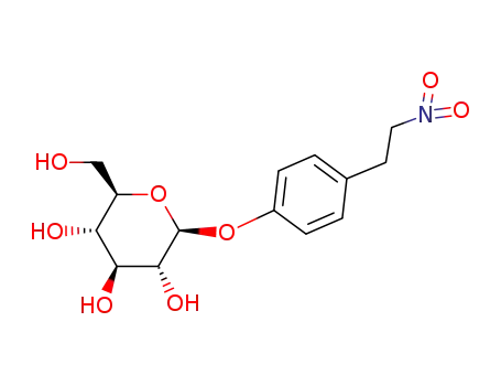 Molecular Structure of 74213-96-0 (4-(2-nitroethyl)phenyl hexopyranoside)