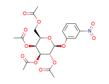 (2R,3S,4S,5R,6S)-2-(acetoxymethyl)-6-(3-nitrophenoxy)tetrahydro-2H-pyran-3,4,5-triyl triacetate