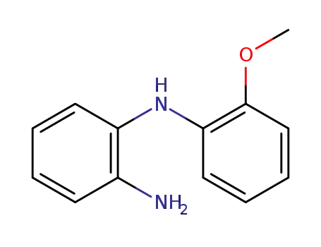 Molecular Structure of 76754-74-0 (1,2-Benzenediamine, N-(2-methoxyphenyl)-)