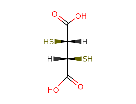 Butanedioic acid,2,3-dimercapto-, (2R,3R)-rel-