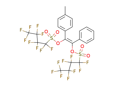 (Z)-1-Phenyl-2-(4-tolyl)vinylen-bis(nonafluorbutansulfonat)