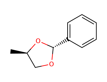 1,3-Dioxolane, 4-methyl-2-phenyl-, (2R,4S)-rel-