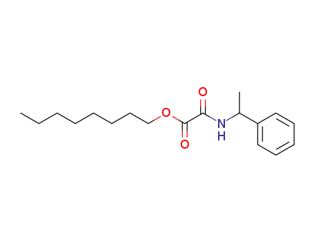 Acetic acid, oxo[(1-phenylethyl)amino]-, octyl ester