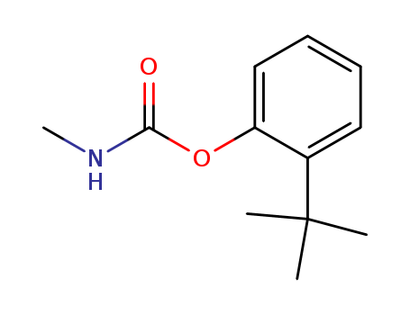 Phenol,2-(1,1-dimethylethyl)-, 1-(N-methylcarbamate)