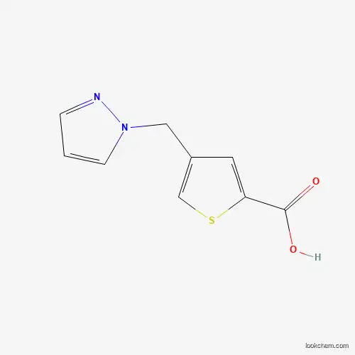 4-(1H-PYRAZOL-1-YLMETHYL)THIOPHENE-2-CARBOXYLIC ACID