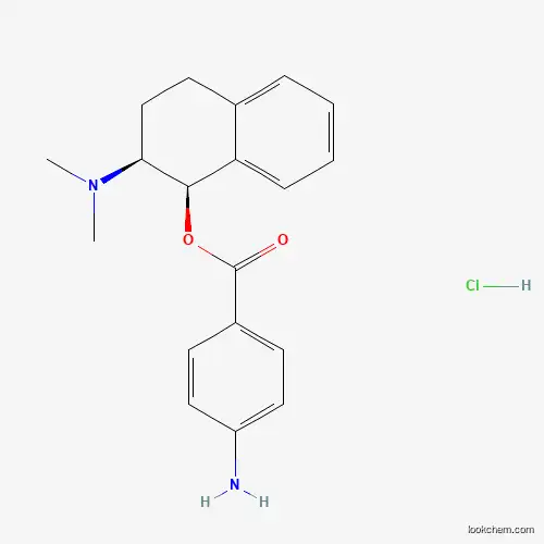 [(1R,2S)-1-(4-aminobenzoyl)oxy-1,2,3,4-tetrahydronaphthalen-2-yl]-dimethylazanium chloride