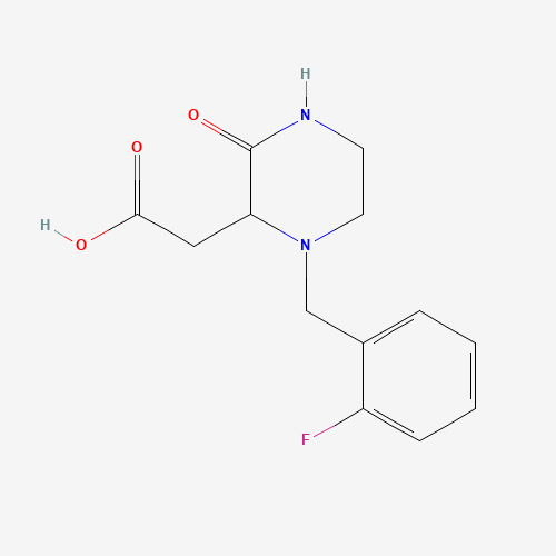 [1-(2-FLUORO-BENZYL)-3-OXO-PIPERAZIN-2-YL]-ACETIC ACID
