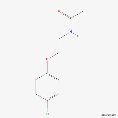 Molecular Structure of 104053-89-6 (N-[2-(4-Chlorophenoxy)ethyl]acetamide)