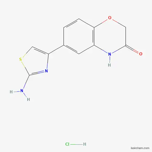 6-(2-amino-1,3-thiazol-4-yl)-2H-1,4-benzoxazin-3(4H)-one hydrochloride