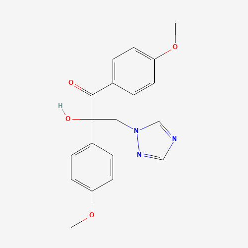 2-HYDROXY-1,2-BIS(4-METHOXYPHENYL)-3-(1H-1,2,4-TRIAZOL-1-YL)-1-PROPANONE