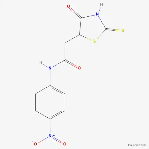 2-(2-mercapto-4-oxo-4,5-dihydro-1,3-thiazol-5-yl)-N-(4-nitrophenyl)acetamide