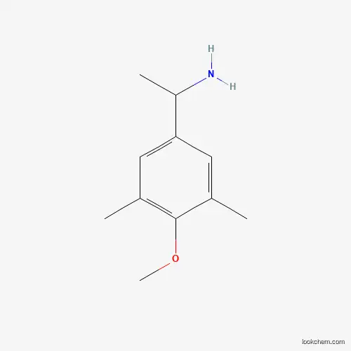Molecular Structure of 116367-00-1 (1-(4-Methoxy-3,5-dimethyl-phenyl)-ethylamine)