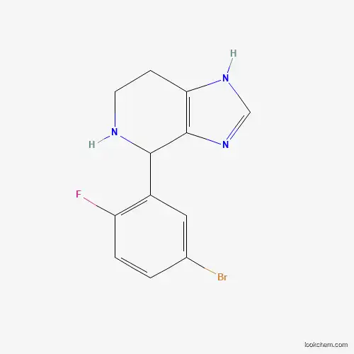 4-(5-Bromo-2-fluorophenyl)-4,5,6,7-tetrahydro-3H-imidazo[4,5-c]pyridine