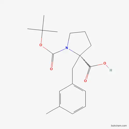 N-α-t-Butoxycarbonyl-(S)-α-(3-methylbenzyl)proline