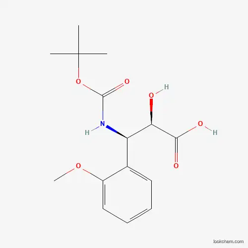 (2R,3R)-3-((tert-Butoxycarbonyl)amino)-2-hydroxy-3-(2-methoxyphenyl)propanoic acid