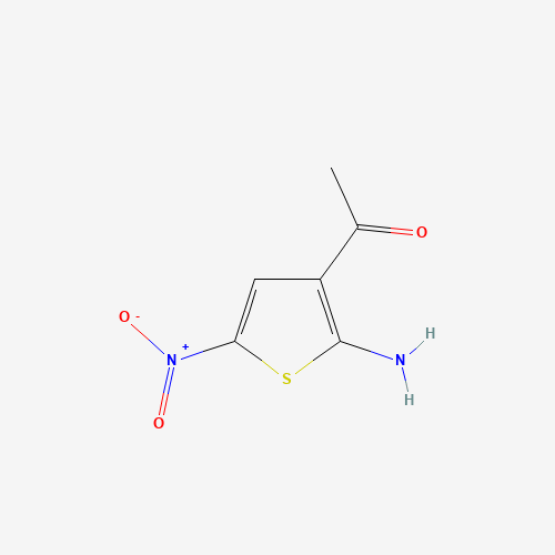 supplied 3-acetyl-2-amino-5-nitrothiophene