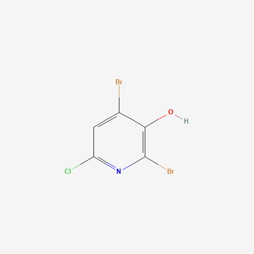2,4-Dibromo-6-chloropyridin-3-ol