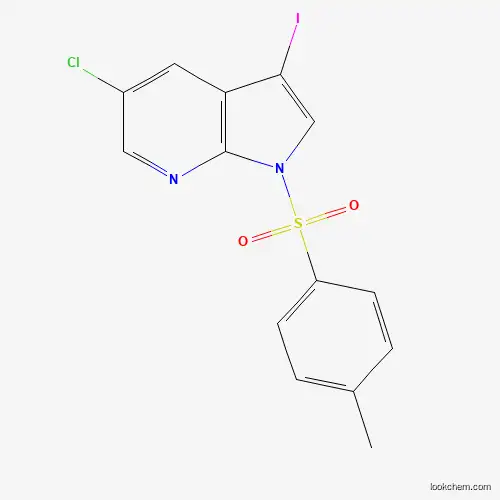 5-chloro-3-iodo-1-(4-methylbenzenesulfonyl)-1H-pyrrolo[2,3-b]pyridine