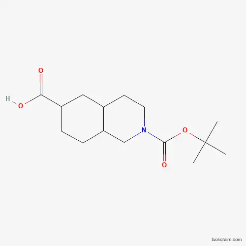 2-(tert-Butoxycarbonyl)decahydroisoquinoline-6-carboxylic acid