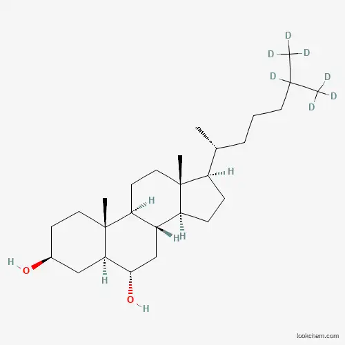 6alpha-hydroxy-5alpha-cholestanol-[d7]