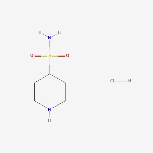 Molecular Structure of 1251923-46-2 (Piperidine-4-sulfonamide hydrochloride)