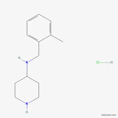 Molecular Structure of 1289386-50-0 (N-(2-Methylbenzyl)piperidin-4-amine hydrochloride)