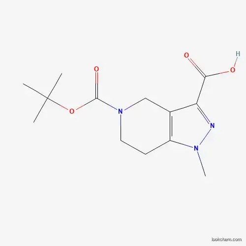 5-(tert-Butoxycarbonyl)-1-methyl-4,5,6,7-tetrahy-dro-1H-pyrazolo[4,3-c]pyridine-3-carboxylic acid
