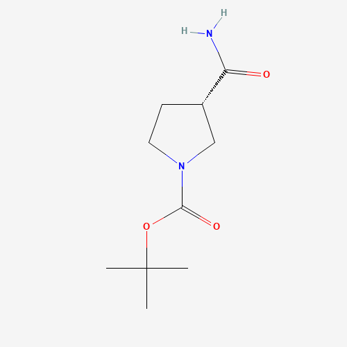 (S)-1-Boc-pyrrolidine-3-carboxamide