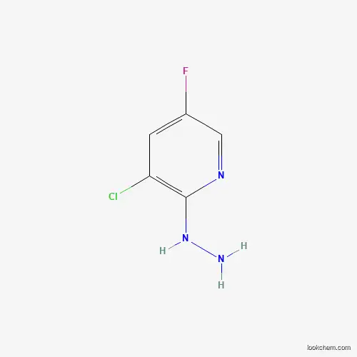 3-Chloro-5-fluoro-2-hydrazinylpyridine