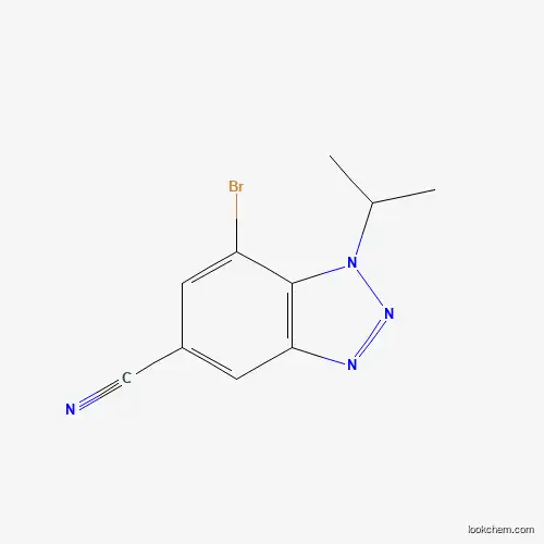 7-Bromo-1-isopropylbenzotriazole-5-carbonitrile