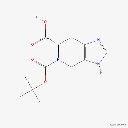 (S)-5-(tert-Butoxycarbonyl)-4,5,6,7-tetrahydro-3H-iMidazo[4,5-c]pyridine-6-carboxylic acid