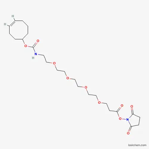 Molecular Structure of 1613439-69-2 (TCO-PEG4-NHS ester)