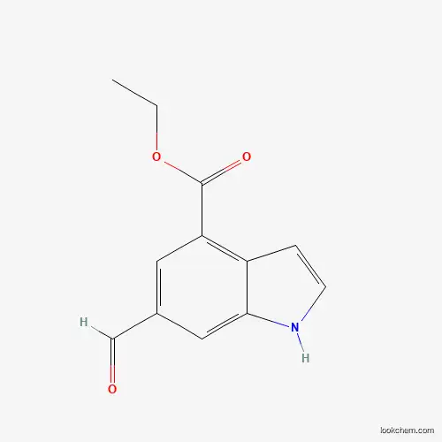 Ethyl 6-formyl-1H-indole-4-carboxylate