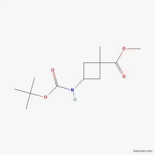 methyl rel-(1r,3s)-3-{[(tert-butoxy)carbonyl]amino}-1-methylcyclobutane-1-carboxylate